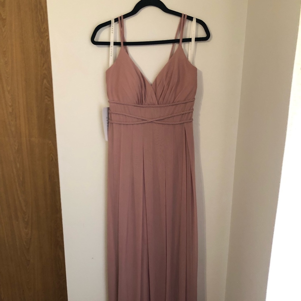 Azazie Dusty Rose Size 8 dress. NWT!